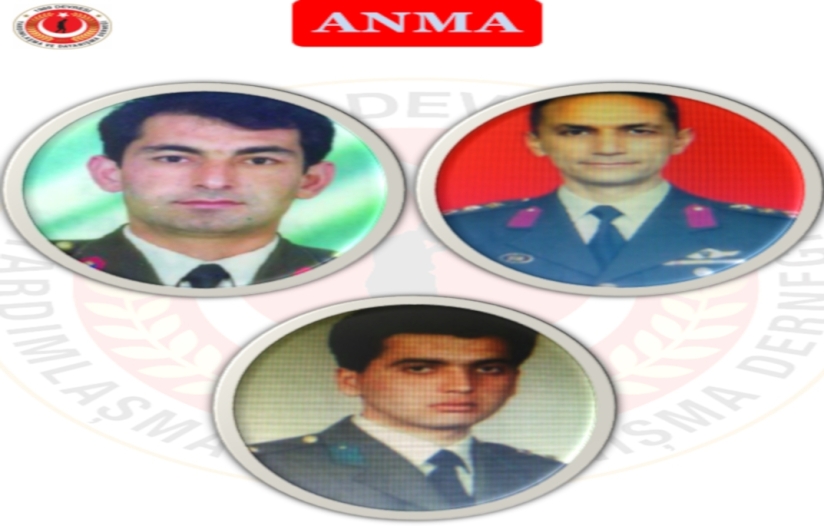 Kıymetli Şehit Kardeşlerimiz; Şehit J. Yzb. Veysel GÖKÇEOĞLU (Kırıkhan), Şehit Kr.Plt.Kur.Yb. Miktat ŞAMDANCI (Malatya) ve Şehit P.Ütğm. Fikret ÇETE’yi (Elazığ Serince Köyü) nin anma törenleri yapıldı.