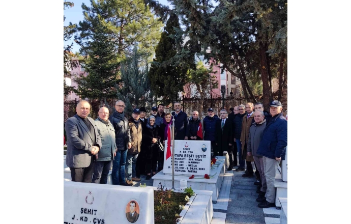 Kıymetli Kardeşimiz, Şehidimiz Mustafa Reşit BEYİT'in Anma Töreni yapıldı.