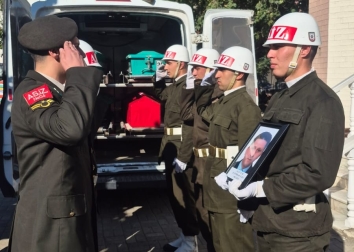 Devre arkadaşımız, kardeşimiz (E) İs.Alb. Talat UÇAK'ı  son yolculuğuna uğurladık.