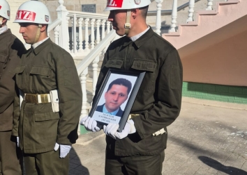 Devre arkadaşımız, kardeşimiz (E) İs.Alb. Talat UÇAK'ı  son yolculuğuna uğurladık.