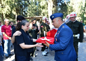 Devre arkadaşımız, kardeşimiz (E) İs.Alb. Talat UÇAK'ı  son yolculuğuna uğurladık.