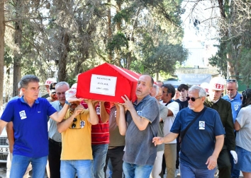 Devre arkadaşımız, kardeşimiz (E) İs.Alb. Talat UÇAK'ı  son yolculuğuna uğurladık.