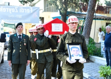 Devre arkadaşımız, kardeşimiz (E) İs.Alb. Talat UÇAK'ı  son yolculuğuna uğurladık.
